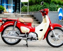Honda Cub Hello Kitty Japan: Khi Super Cub gặp Sanrio tạo nên cơn sốt hoài cổ dễ thương