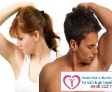 Điều trị hôi nách bằng cách nào?