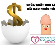 Chữa xuất tinh sớm hết bao nhiêu tiền?