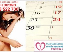 Nên làm gì khi kinh nguyệt không đều?