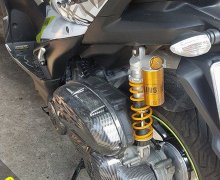 NVX lên phuộc Ohlins chính hãng