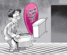 Cảnh báo đi tiểu không hết
