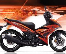 Sự xuất hiện của sắc cam trong màu sắc mới của Exciter 150